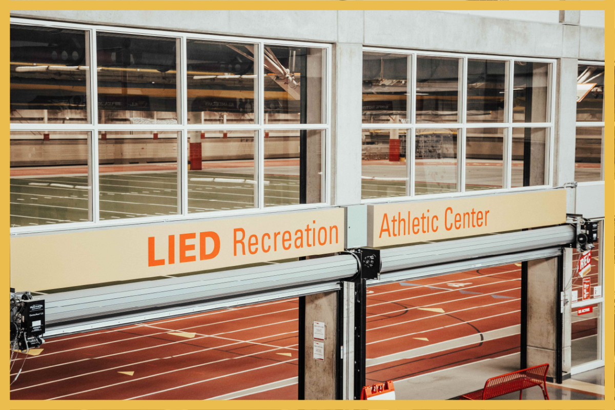 a photo of lied rec's banner